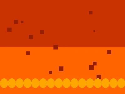 像素艺术作品：熔岩要塞，水果老虎机 社区创作